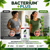 Bacterium Plus® - Equilibrio intestinal para sentirte mejor.