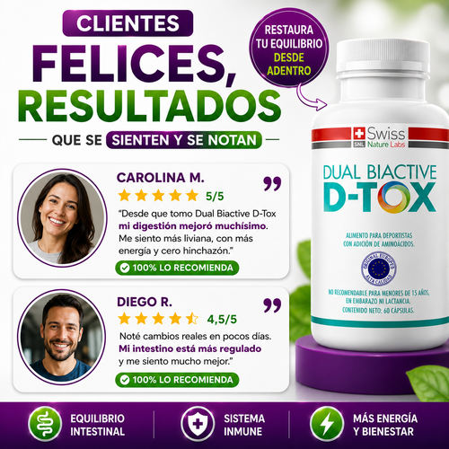 Dual Biactive D-Tox® - Bienestar y equilibrio desde el interior.