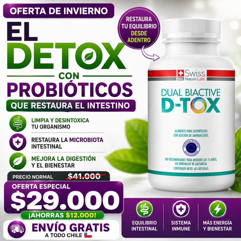 Dual Biactive D-Tox® - Bienestar y equilibrio desde el interior.