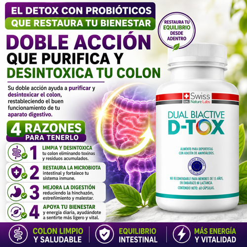 Dual Biactive D-Tox® - Bienestar y equilibrio desde el interior.