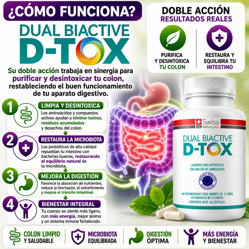 Dual Biactive D-Tox® - Bienestar y equilibrio desde el interior.